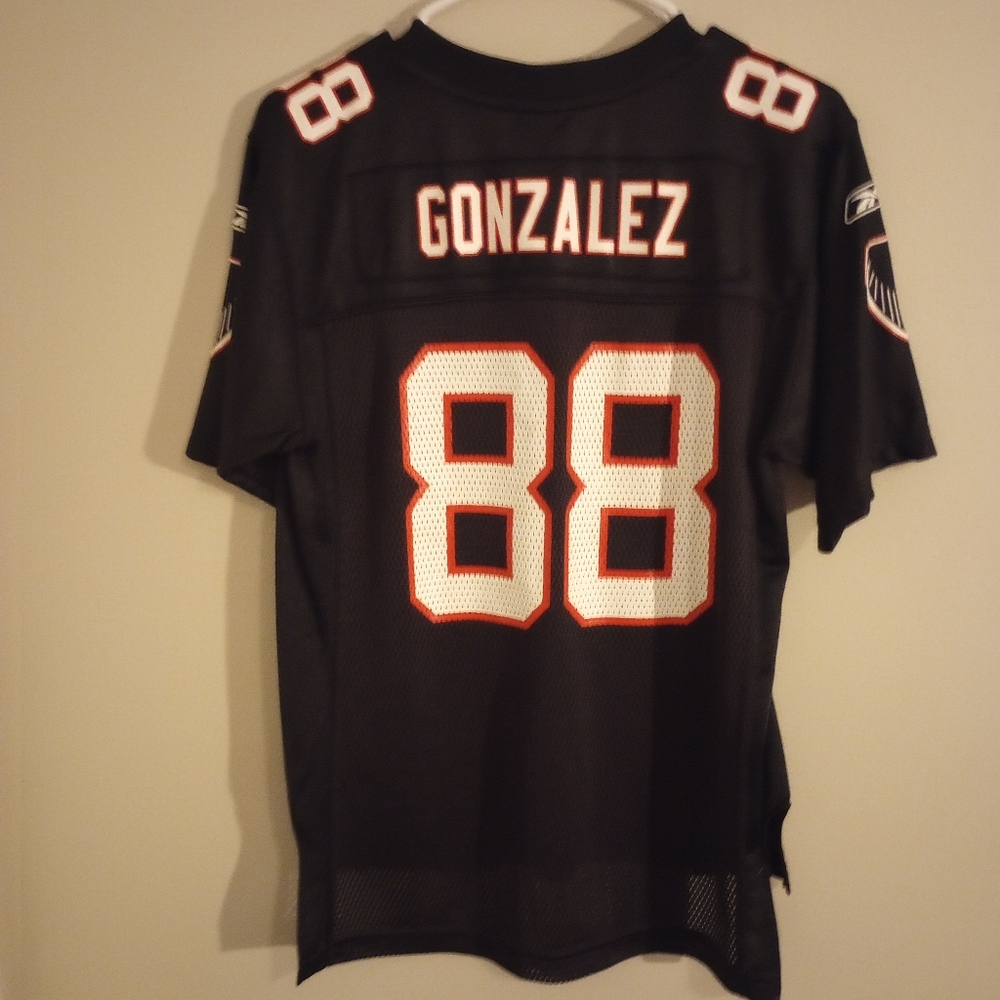 NFL Reebok On Field Atlanta Falcons Tony Gonzalez #88 Kids Jersey - Picture 6 of 7